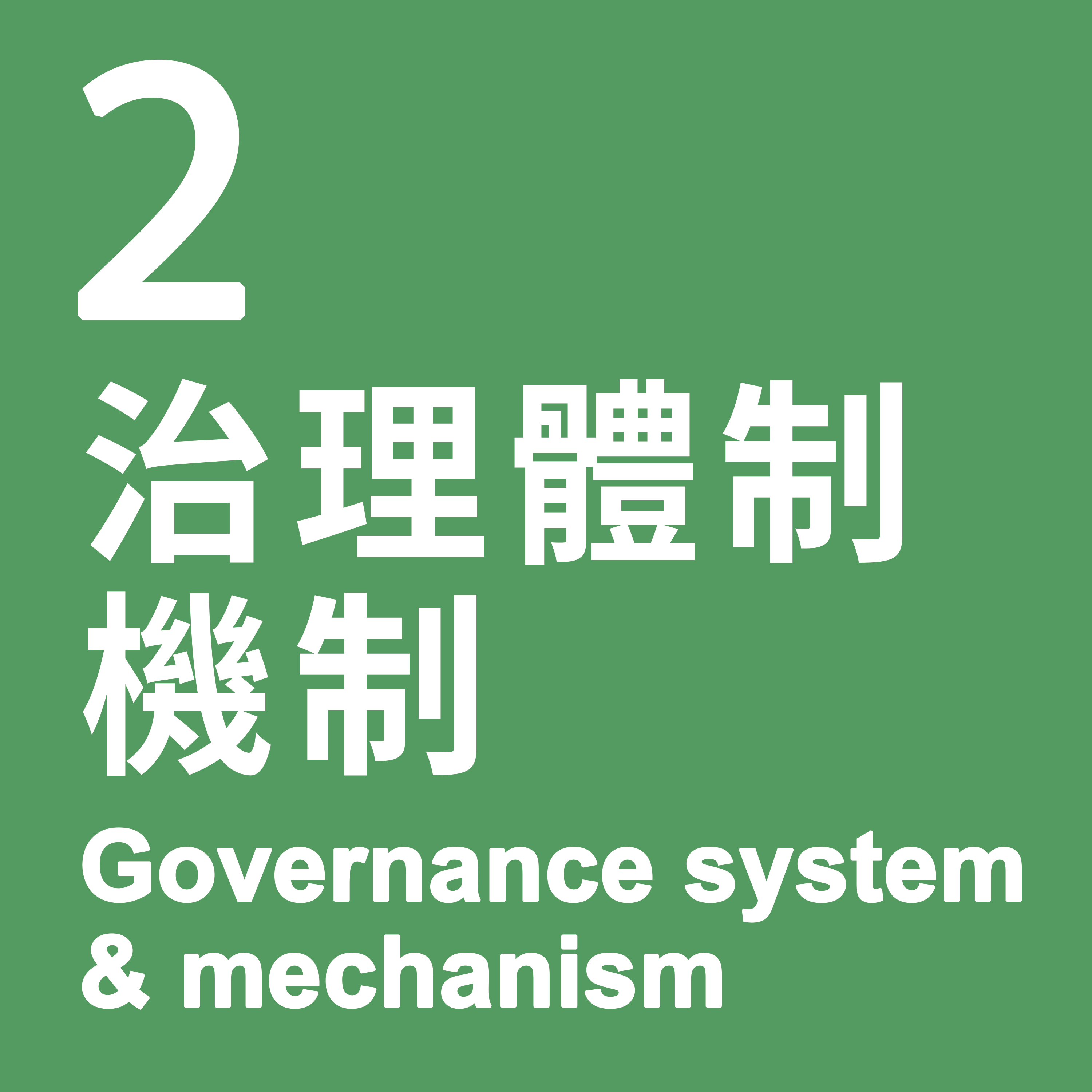 2. Biodiversity governance system and mechanism